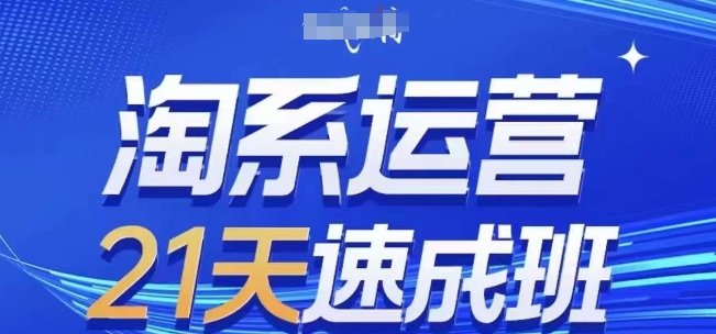 淘系运营21天速成班(更新25年7月),0基础轻松搞定淘系运营,不做假把式-风淘社