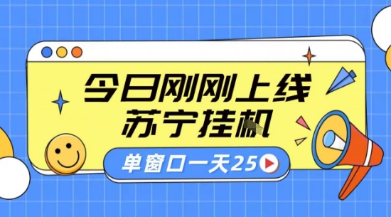 苏宁全自动采集挂G项目 稳定可批量 单窗口收益30+ 附教程【揭秘】-风淘社