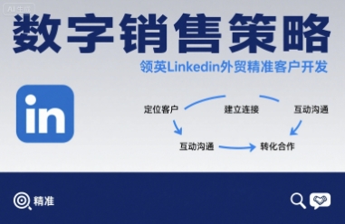 数字销售策略领英LinkedIn外贸精准客户开发-风淘社