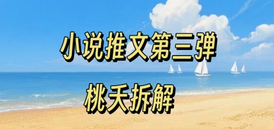 小说推文项目操作全流程第三弹,0粉就能做,门槛低非常适合新手-风淘社