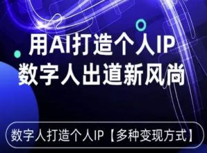 用星幻AI数字人打造个人IP,实现多种变现方式,数字人出道新风尚-风淘社