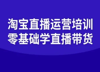 淘宝直播运营培训-零基础学会直播卖货-风淘社