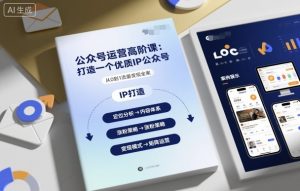 公众号运营高阶课，打造一个优质IP公众号-风淘社