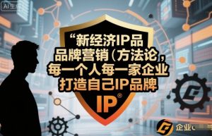 新经济IP品牌营销方法论,每一个人每一家企业都应该打造自己IP品牌-风淘社