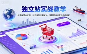 独立站实战教学,跨境经营全攻略,助您告别流量依赖,掌握跨境经营的终极奥-风淘社