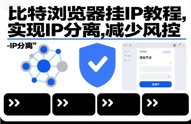 比特浏览器挂IP教程，实现IP分离，减少风控-风淘社