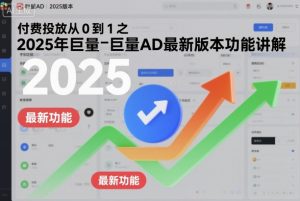 付费投放从0到1之2025年巨量AD最新版本功能讲解-风淘社