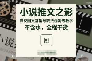 小说推文之影视图文营销号玩法保姆级教学,不含水,全程干货-风淘社