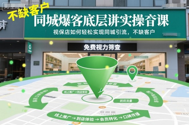 同城爆客底层实操课,视保店如何轻松实现同城引流,不缺客户!-风淘社