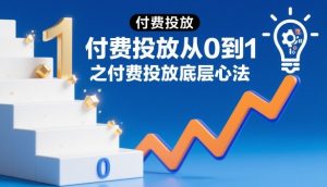 付费投放从0到1之付费投放底层心法-风淘社