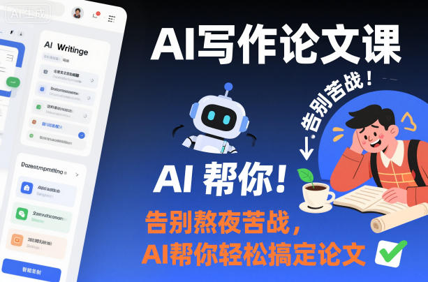 AI写作论文课,告别熬夜苦战,AI帮你轻松搞定论文-风淘社