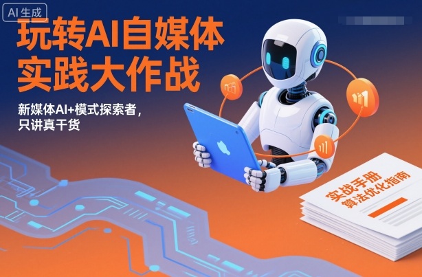 玩转AI自媒体实践大作战,新媒体AI+模式探索者,只讲真干货-风淘社