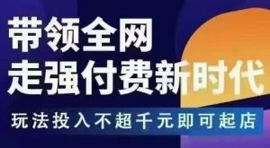 王校长拼多多无限活动流，带领全网走强付费新时代，玩法投入不超千元即可起店-风淘社