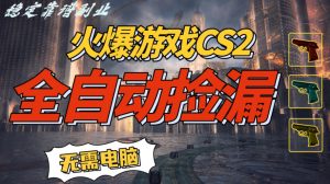 火爆游戏CS2全自动挂G捡漏,賺米过个肥年,轻松操作,一部手机轻松日入5张+【揭秘】-风淘社