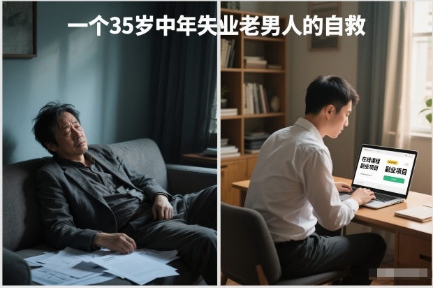付费文章:一个35岁中年失业老男人的自救-风淘社