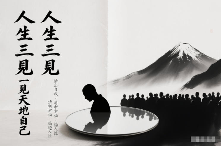 人生三见一见天地见众生见自己,活出自我拥有清晰幸福人生,搞透人性-风淘社