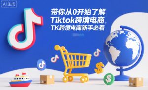 带你从0开始了解Tiktok跨境电商，TK跨境电商新手必看-风淘社
