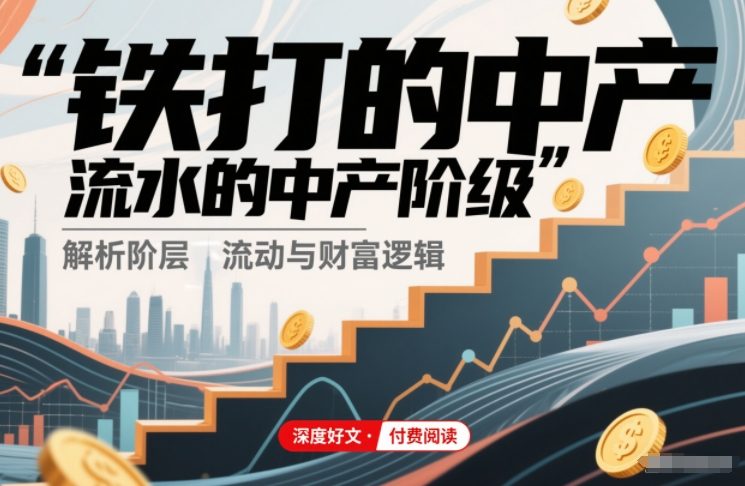 付费文章:铁打的中产,流水的中产阶级-风淘社