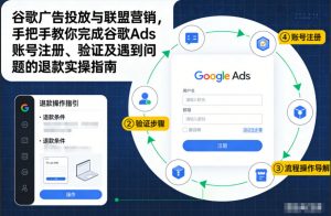 谷歌广告投放与联盟营销，手把手教你完成谷歌Ads账号注册、验证及遇到问题的退款实操指南-风淘社
