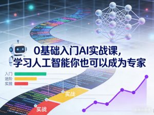 0基础入门AI实战课,学习人工智能你也可以成为专家-风淘社