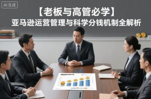 【老板与高管必学】亚马逊运营管理与科学分钱机制全解析-风淘社