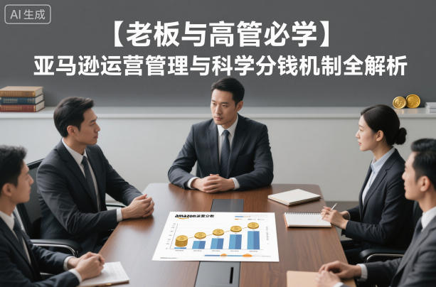 【老板与高管必学】亚马逊运营管理与科学分钱机制全解析-风淘社