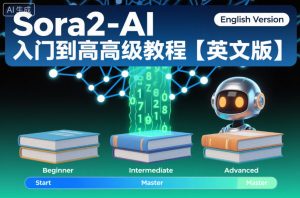 Sora2-AI入门到高级教程【英文版】-风淘社