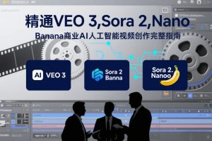 精通VEO 3，Sora 2，Nano Banana商业AI人工智能视频创作完整指南-风淘社
