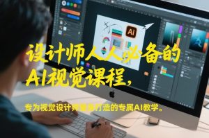 设计师人人必备的AI视觉课程,专为视觉设计师量身打造的专属AI教学-风淘社