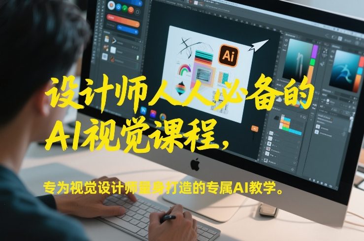 设计师人人必备的AI视觉课程,专为视觉设计师量身打造的专属AI教学-风淘社