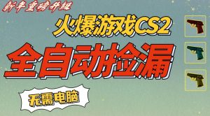 CS2交易市场全自动捡漏賺钱,新年好项目,无需玩游戏,一部手机轻松日入5张,稳定副业【揭秘】-风淘社