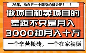 为什么卖项目能轻松月入10个W,而做项目却真正賺不到什么钱?原因竟然是这个!【揭秘】-风淘社