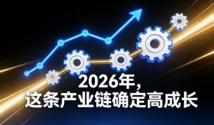 付费文章:2026年,这条产业链确定高成长-风淘社