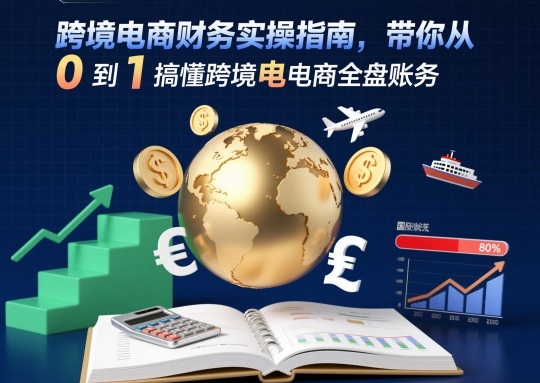 跨境电商财务实操指南,带你从0到1搞懂跨境电商全盘账务-风淘社